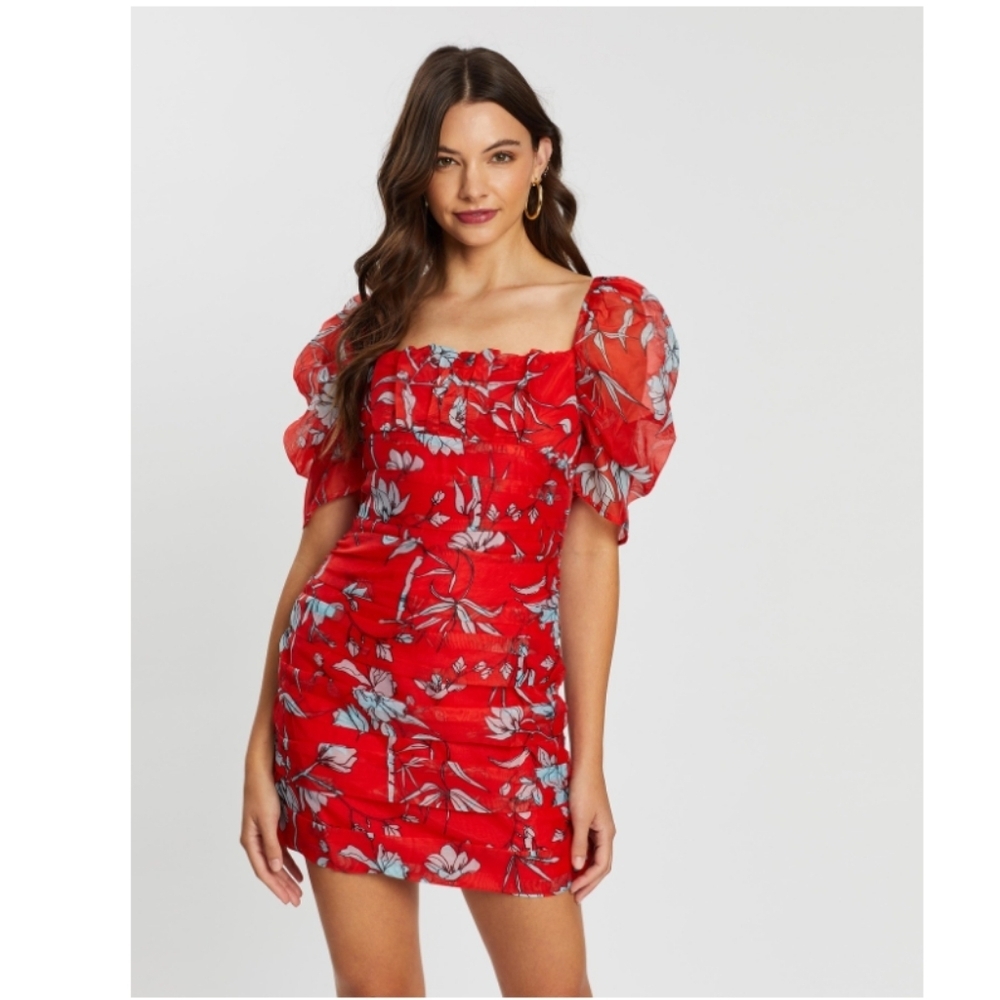 Charlie Holiday Floral Palma Mini Dress Size‎ 4